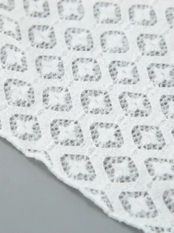 Gilet cardigan ajusté en maille ajourée avec manches évasées pour femme 2026
