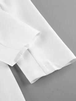 Robe blazer élégante pour femme mini-robe - Ceinture cache-cœur col cranté coupe ajustée - Collection printemps-été 2026