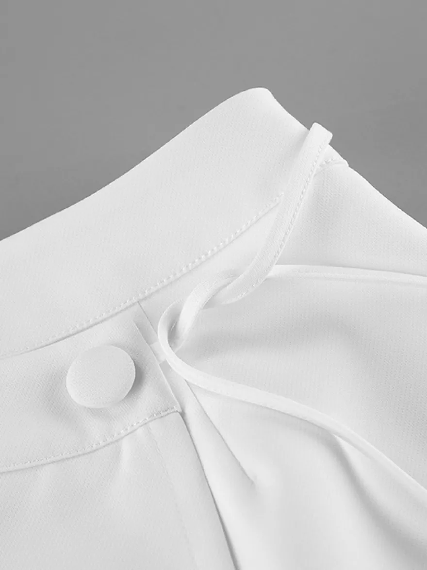 Robe blazer élégante pour femme mini-robe - Ceinture cache-cœur col cranté coupe ajustée - Collection printemps-été 2026