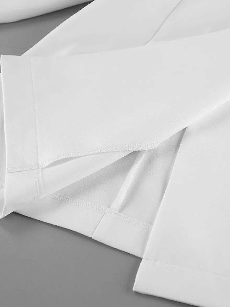 Robe blazer élégante pour femme mini-robe - Ceinture cache-cœur col cranté coupe ajustée - Collection printemps-été 2026