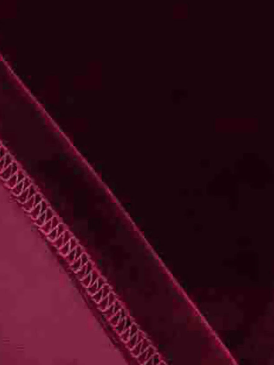 Robe bordeaux cintrée et élégante à jupe trapèze parfaite pour les soirées.