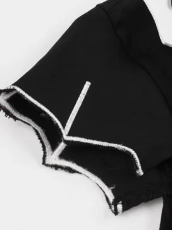 Robe cocktail vintage sans manches style swing années 1950