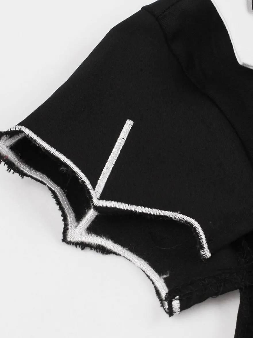 Robe cocktail vintage sans manches style swing années 1950