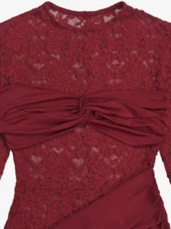 Robe de soirée blanche sirène maxi sexy semi-formelle en dentelle à col bijou et manches longues