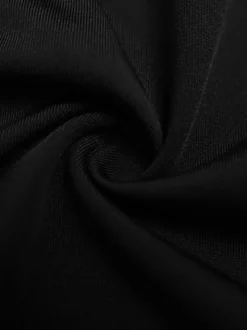 Robe de soirée bustier à bretelles spaghetti et découpe latérale en dentelle robe maxi moulante