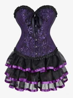 Robe de soirée corset bordeaux sans manches dos nu robe d'été