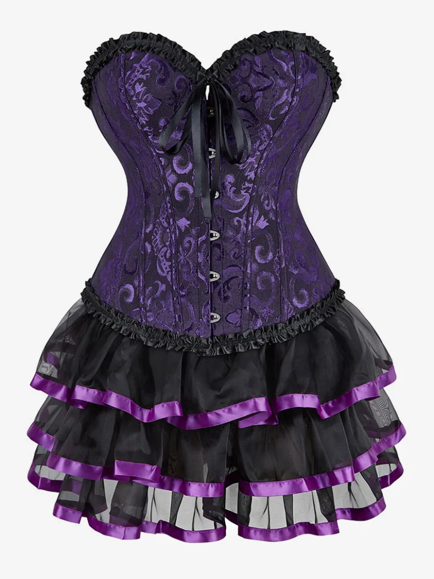 Robe de soirée corset bordeaux sans manches dos nu robe d'été