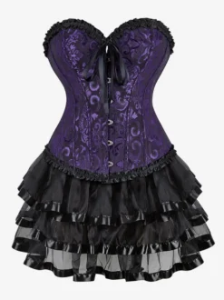 Robe de soirée corset bordeaux sans manches dos nu robe d'été