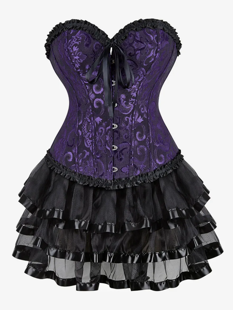 Robe de soirée corset bordeaux sans manches dos nu robe d'été