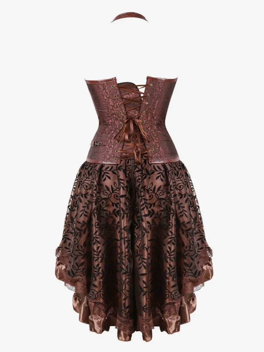 Robe de soirée corset noire sans manches à col en V et dos nu