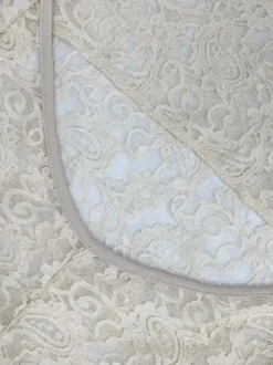 Robe de soirée longue abricot à col V en dentelle sans manches élégante et semi-formelle