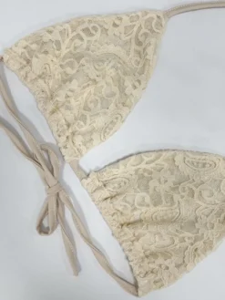 Robe de soirée longue abricot à col V en dentelle sans manches élégante et semi-formelle