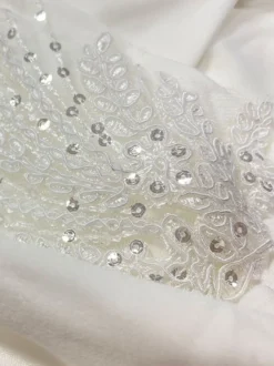 Robe de Soirée Longue en Satin avec Bretelle avec Epaule Dénudée Coupe Cintrée Unicolore Robe de Sirène