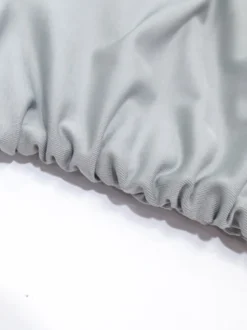 Robe de soirée longue maxi élégante pour femme dos nu froncée et fendue.