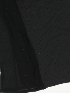 Robe de soirée maxi moulante sans manches à sequins sur les côtés transparents pour femmes 2026