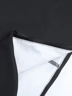 Robe de soirée noire en dentelle corset bustier jupe froncée en satin mini-robe moulante pour sortir