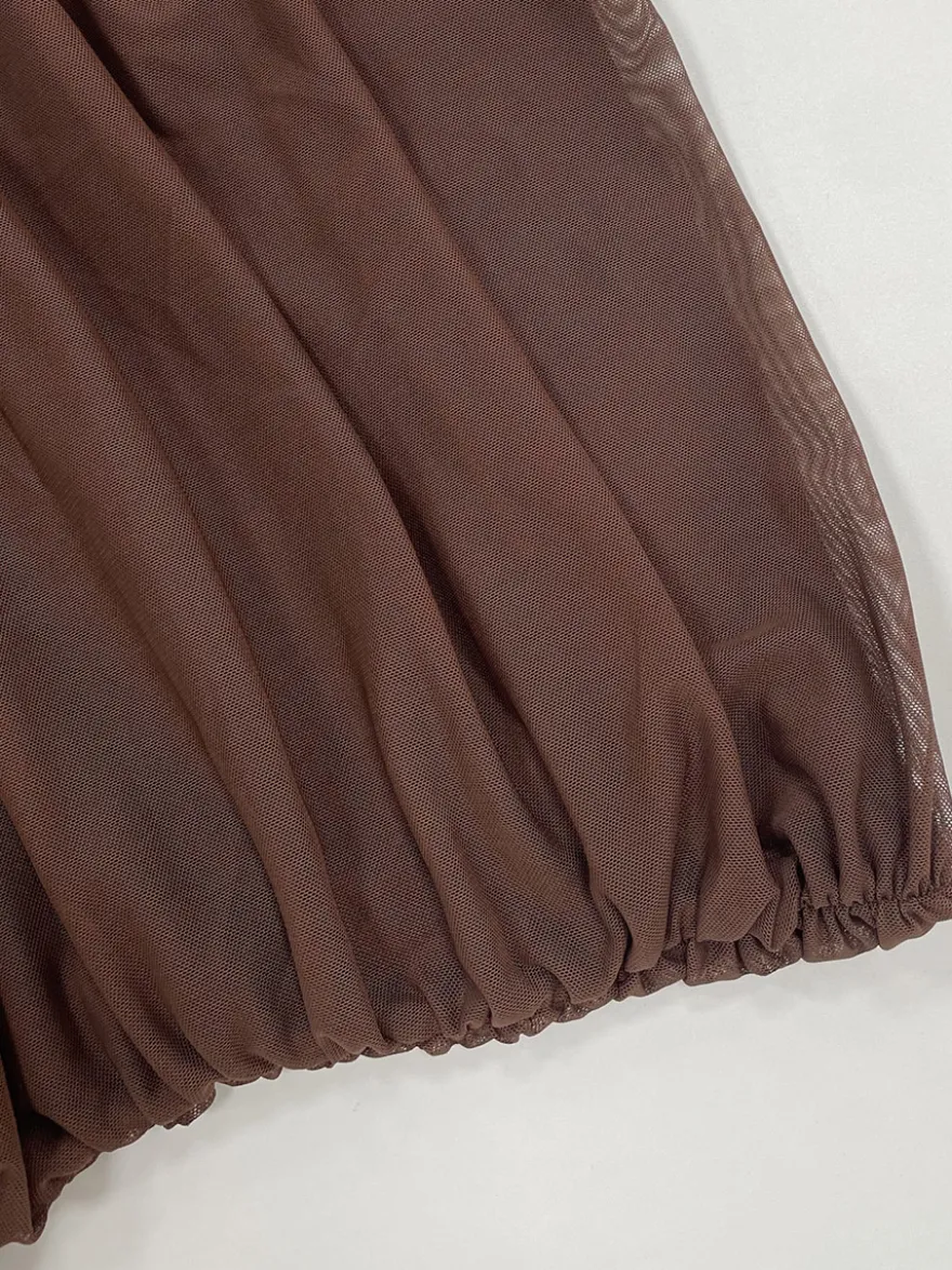 Robe de soirée noire en polyester sans manches et sans bretelles robe d'été