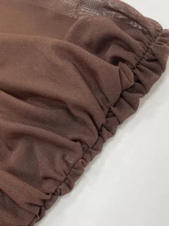 Robe de soirée noire en polyester sans manches et sans bretelles robe d'été