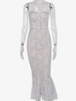 Robe de soirée noire imprimée sans manches à bretelles robe d'été