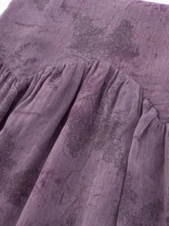 Robe de tous les jours pour femme violet foncé en polyester gainante sans manches bretelles décolleté.