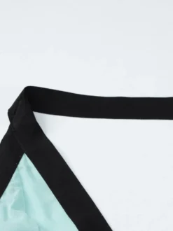 Robe de vacances fluide en mousseline robe longue dos nu à décolleté plongeant et col halter robe de soirée d'été pour les vacances