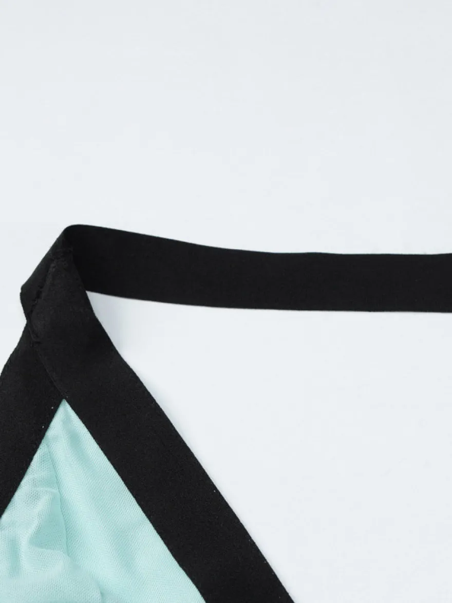 Robe de vacances fluide en mousseline robe longue dos nu à décolleté plongeant et col halter robe de soirée d'été pour les vacances