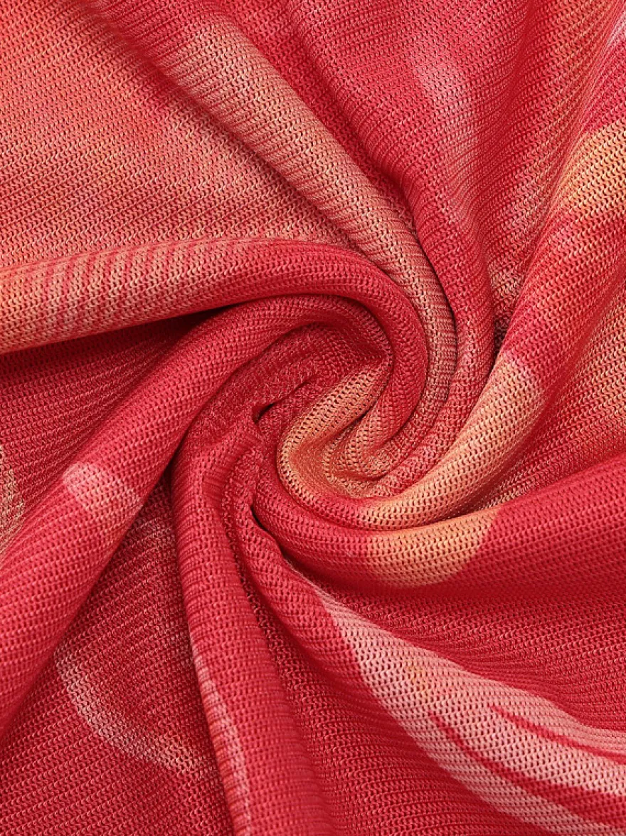 Robe de vacances maxi sans manches à imprimé floral dos nu rouge décontracté