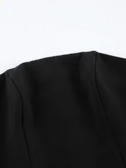 Robe d'été mini sans bretelles avec drapé plissé asymétrique pour femmes 2026