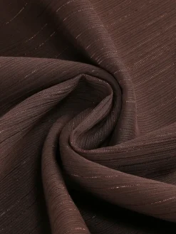 Robe longue bohème à épaules dénudées pour femme - Robe longue marron à volants en mousseline de soie taille smockée et manches longues étagées - Idéale pour une soirée romantique à la plage (2026)