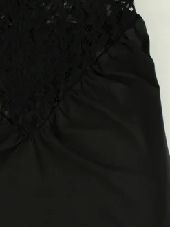 Robe longue dos nu en dentelle transparente patchwork pour femme - Robe sirène moulante noire sexy - Robe de soirée d'été formelle 2026