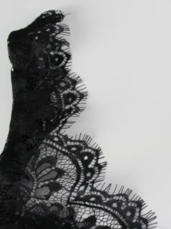 Robe longue patchwork en dentelle pour femme - Robe moulante sexy sans manches à col V - Tenue de soirée estivale 2026