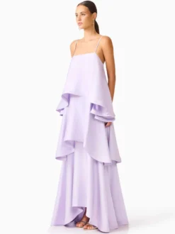 Robe longue sans manches à bretelles décolleté sexy style bohème jaune pour une soirée en amoureux
