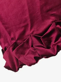 Robe mini en velours élégante avec ourlet à volants robe moulante à manches longues pour femmes 2026
