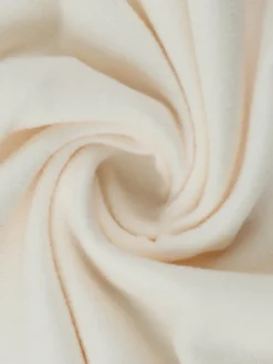 Robe mini froncée à col bénitier pour femme - Crème sexy manches longues franges moulante - Cocktail de printemps 2026