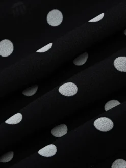 Robe mini pour femme sans manches dos nu taille haute noire chic