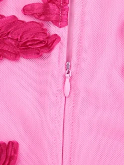 Robe moulante à bretelles spaghetti et motifs floraux pour femme - Mini-robe sexy - Tenue idéale pour une soirée d'été en club (collection 2026)