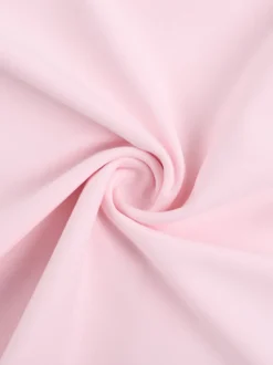 Robe moulante Coquette pour femme - Rose pastel manches longues buste froncé - Tenue idéale pour un brunch printanier ou une soirée en amoureux (collection 2026)