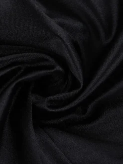 Robe moulante noire mini pour femme - Dos nu blanc avec nœud et traîne - Robe de soirée d'anniversaire sexy sans bretelles pour l'été 2026