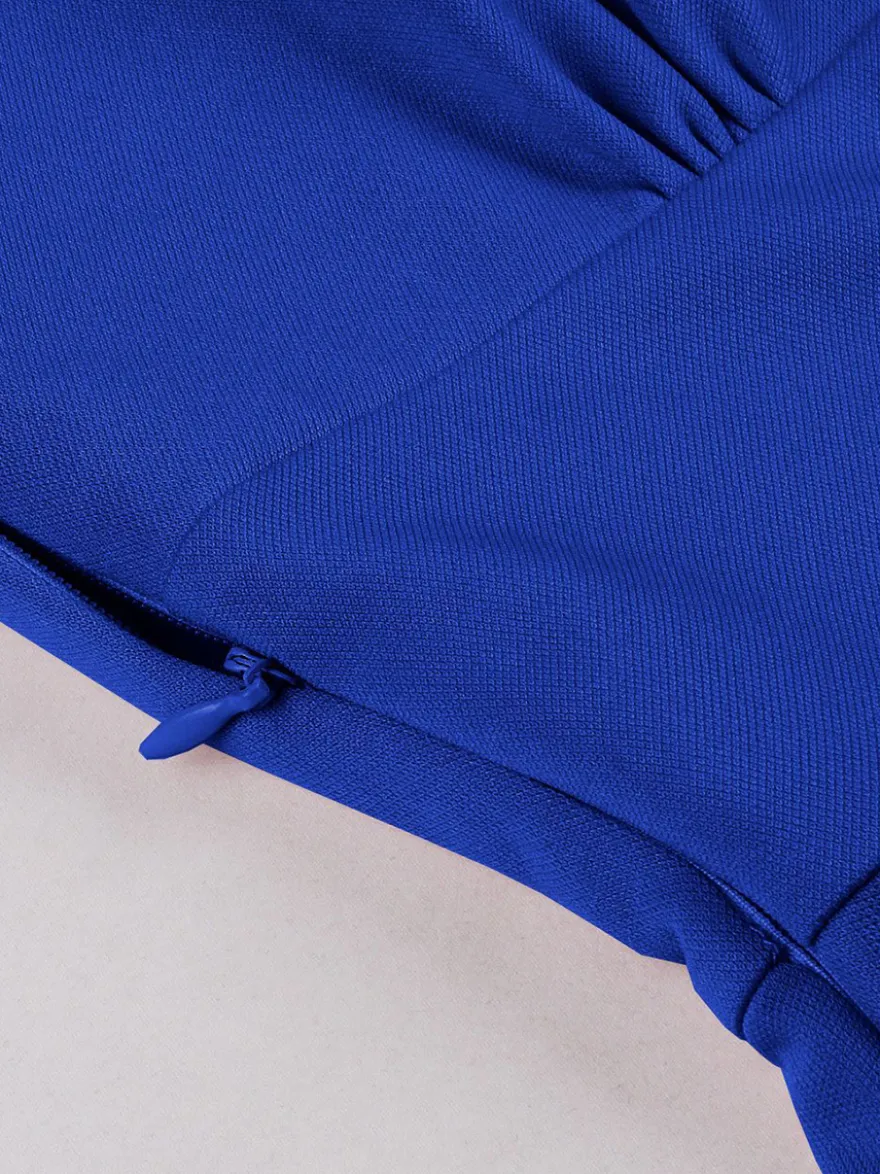 Robe rétro swing pour femme col en V froncée sur le devant boutons décoratifs manches papillon collection 2026