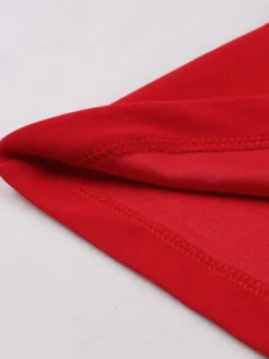Robe trapèze vintage années 1950 pour femme - Robe midi rockabilly à double boutonnage et col à revers - Idéale pour un cocktail d'été 2026