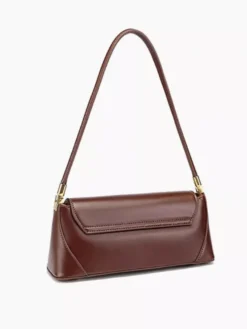 Sac Baguette en similicuir pour femme sac à bandoulière fin 2026