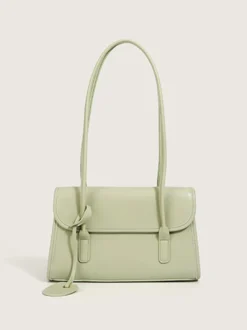 Sac baguette en similicuir pour femme sac à bandoulière fin 2026