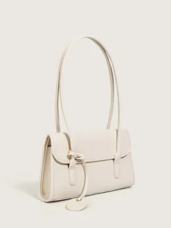 Sac baguette en similicuir pour femme sac à bandoulière fin 2026