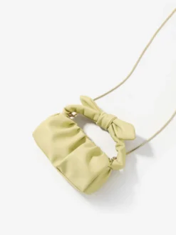 Sac à bandoulière en forme de nuage avec chaîne et nœud en similicuir pour femme 2026