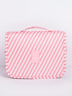 Sac de rangement de voyage étanche avec crochet trousse de toilette portable de grande capacité pour femmes