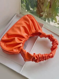 Sac à main en similicuir avec sac nuage plissé pour femme 2026