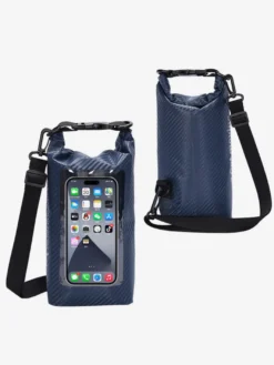 Sac étanche à double compartiment avec fenêtre transparente pour téléphone à l'avant