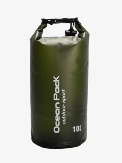 Sac étanche 10L semi-transparent en PVC à fermeture enroulable format océan