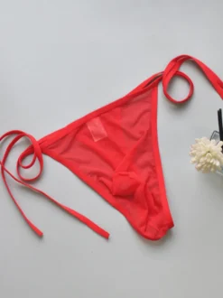 Sous-vêtements Lingerie pour hommes Culottes sexy Pochette bombée Strings String