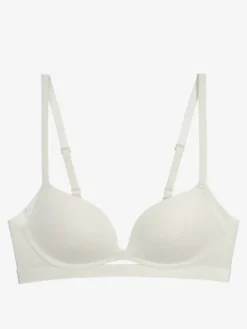 Soutien-gorge à décolleté plongeant avec découpe et armatures sans coutures